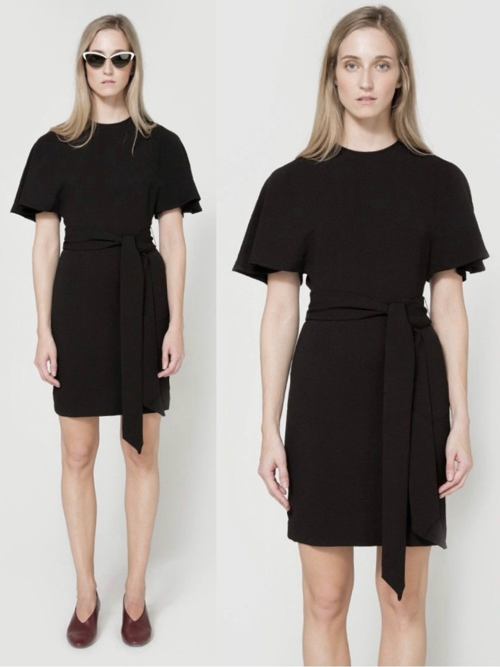 Ganni Clark Crepe Shirt Dress